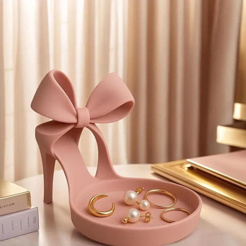 3D Printing Ring Holder - 3D Printed High Heel Jewelry Holder