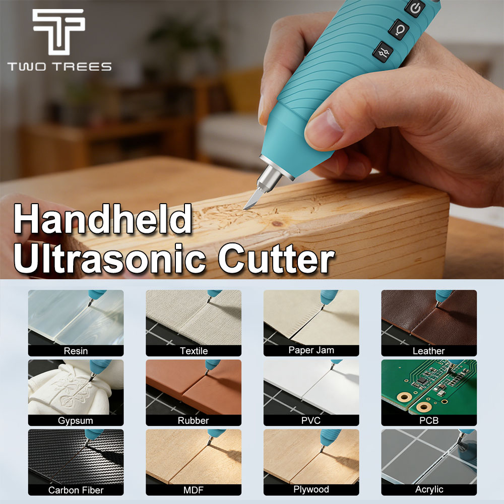 3D Printing Grinder - Twotrees Handheld Ultrasonic Cutter U2 Ultrasonic