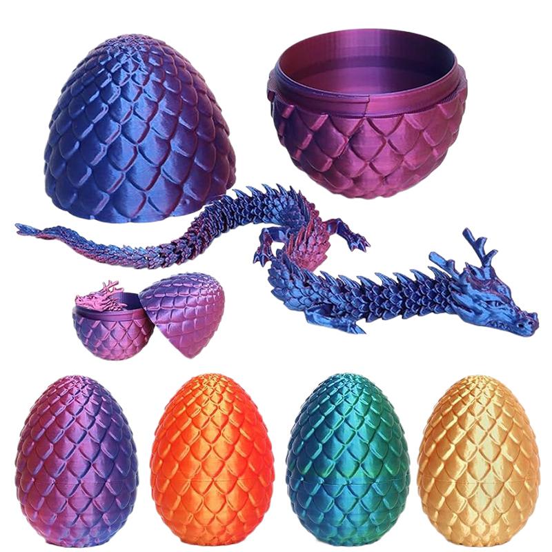 3D Printing Mockup - 3D Print Movable Jointed Dragon Figurine