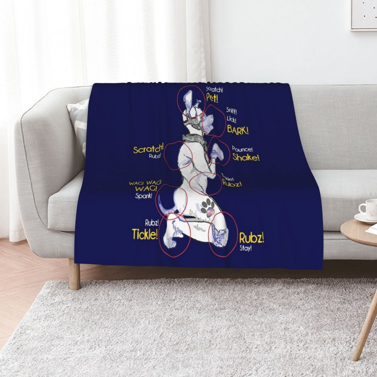 3D Printing Diagram - Human Puppy Play T-Shirt - Puppy