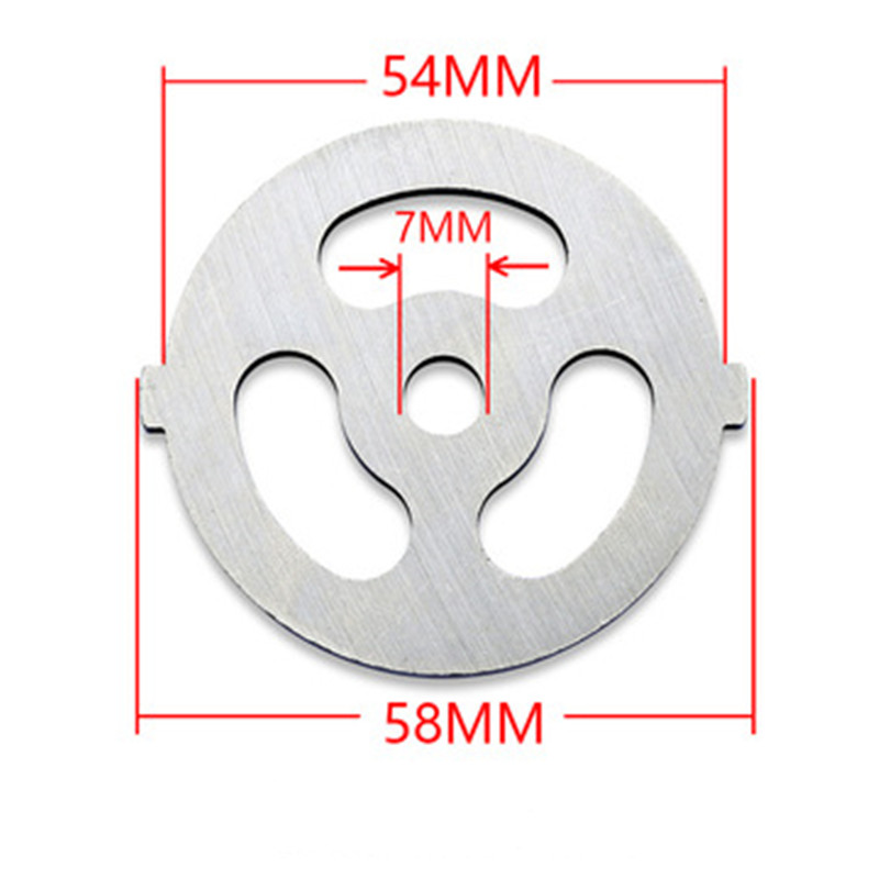 3D Printing Grinder - 3-hole enema meat grinder knife net