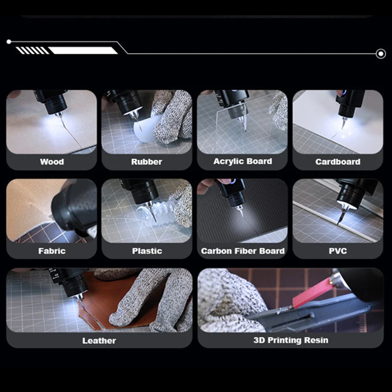 Jakemy JM-Y10 PRO Ultrasonic C - 3D Printing Grinder ulasan dan harga