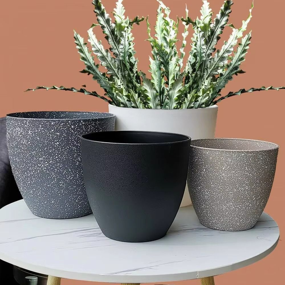 Frosted Imitation Stone Bonsai - 3D Printing Pot ulasan dan harga