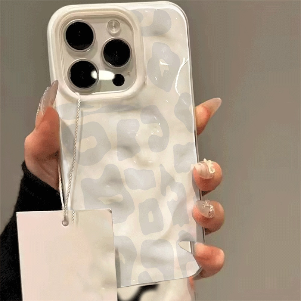 3D Water Ripple Leopard Print  - 3D Printing Iphone ulasan dan harga