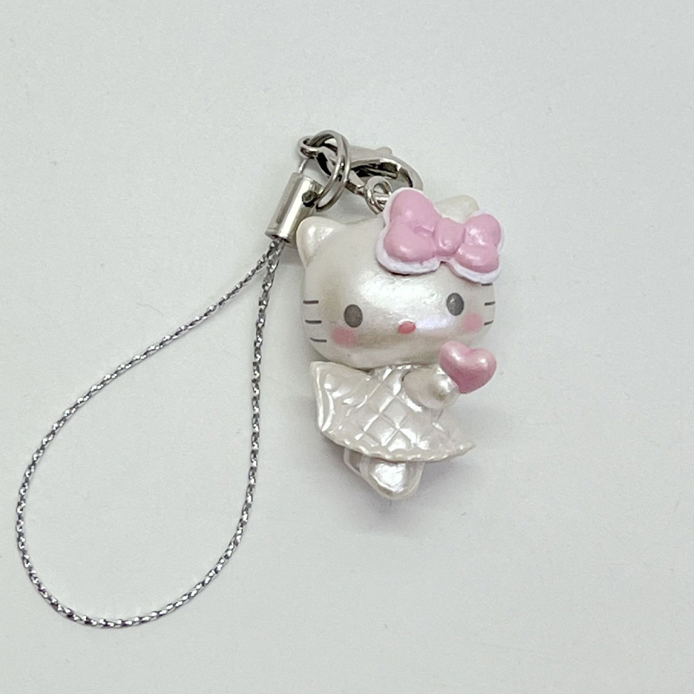 Cute 3D Hello Kitty Phone Char - 3D Printing Plastic ulasan dan harga