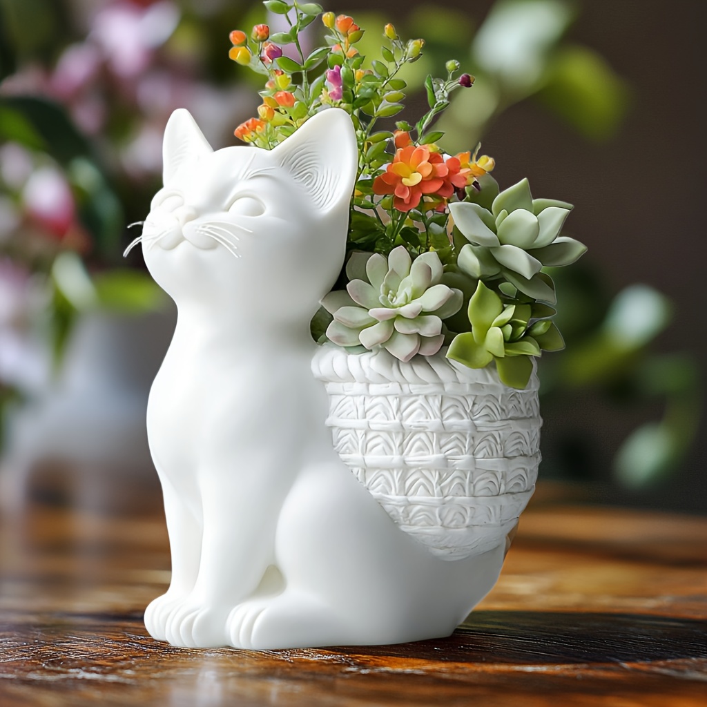 DIY 3D Squatting cat succulent - 3D Printing Pot ulasan dan harga