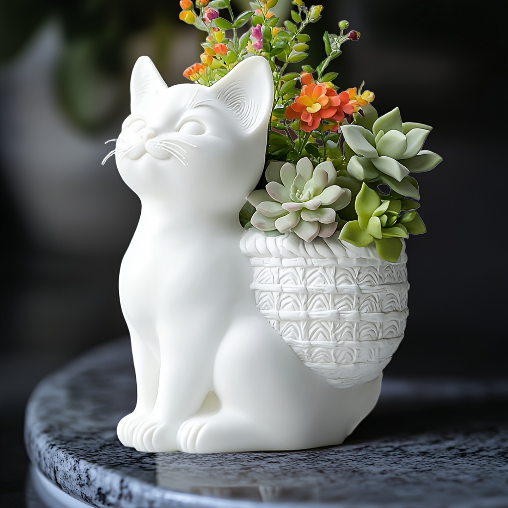 DIY 3D Squatting cat succulent - 3D Printing Pot ulasan dan harga