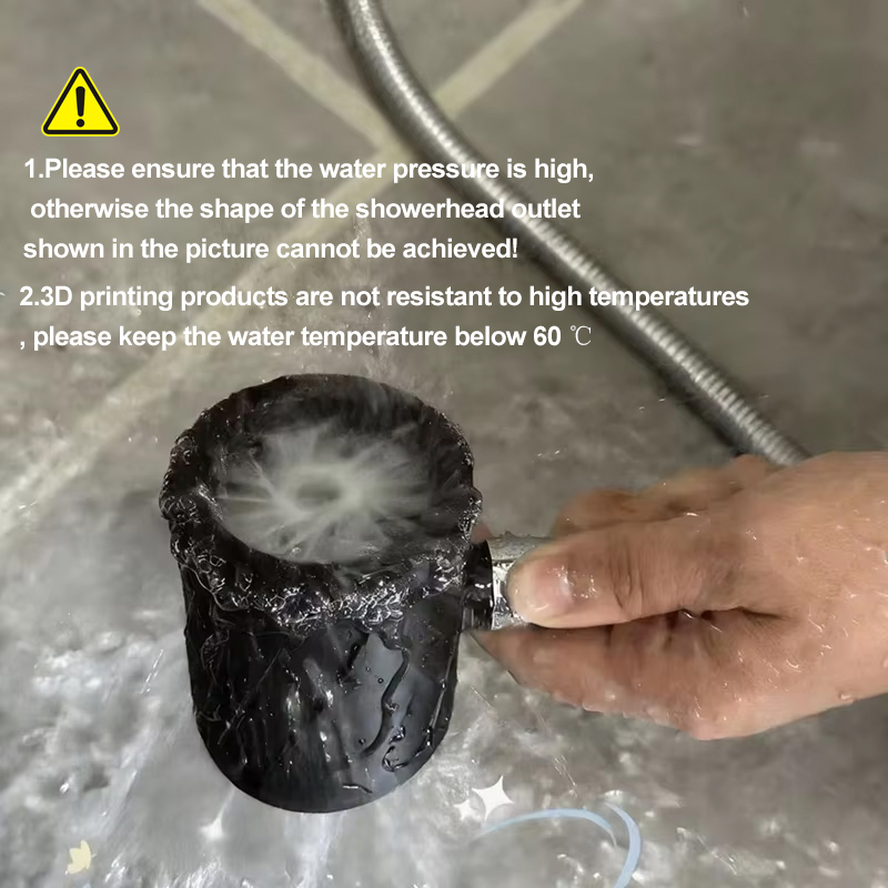 High Pressure Handheld Shower  - 3D Printing Plastic ulasan dan harga