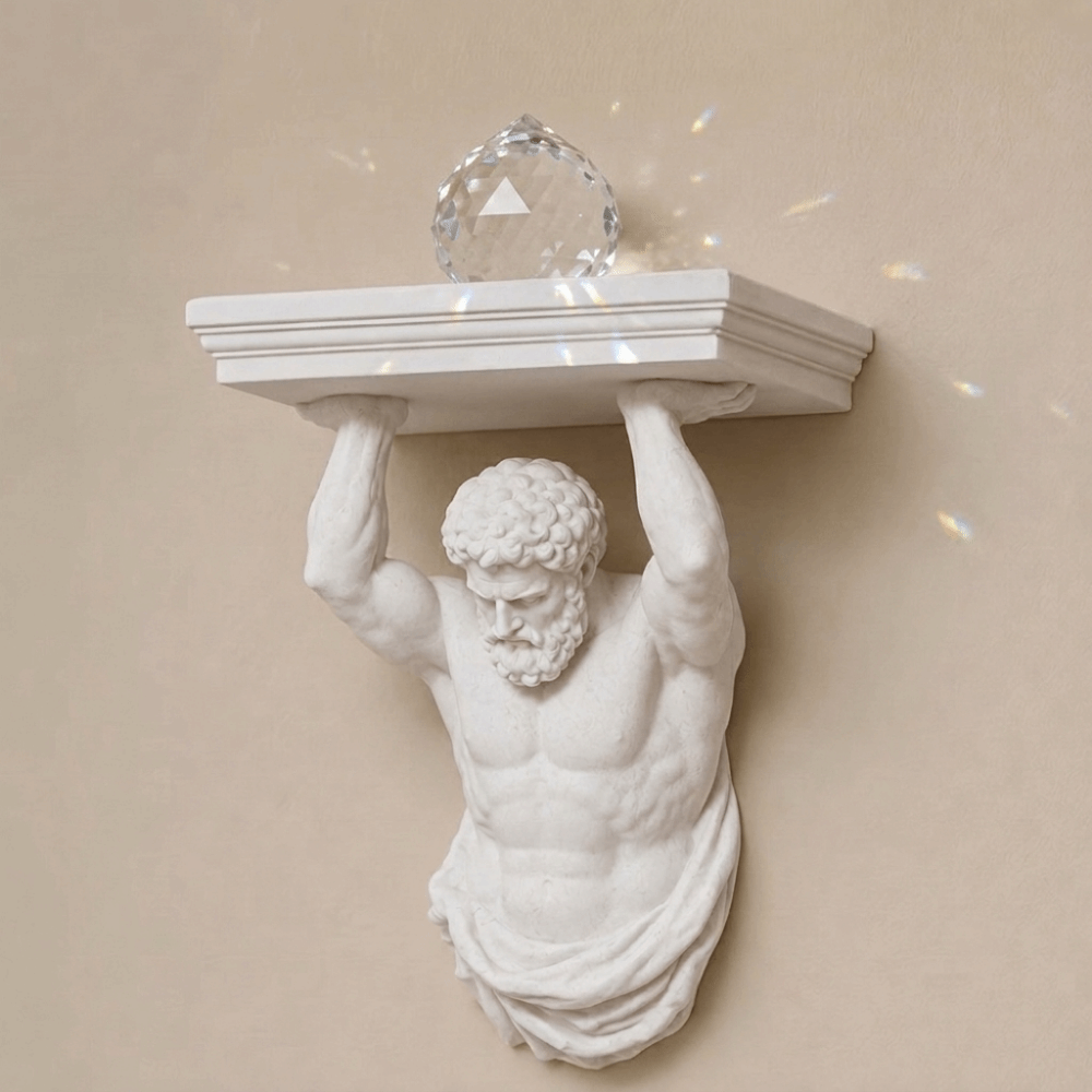 3D Printed Atlas Wall Shelf Pl - 3D Printing Mockup ulasan dan harga