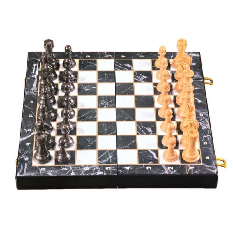 15 Inches Luxury Marble Patter - 3D Printing Chess ulasan dan harga