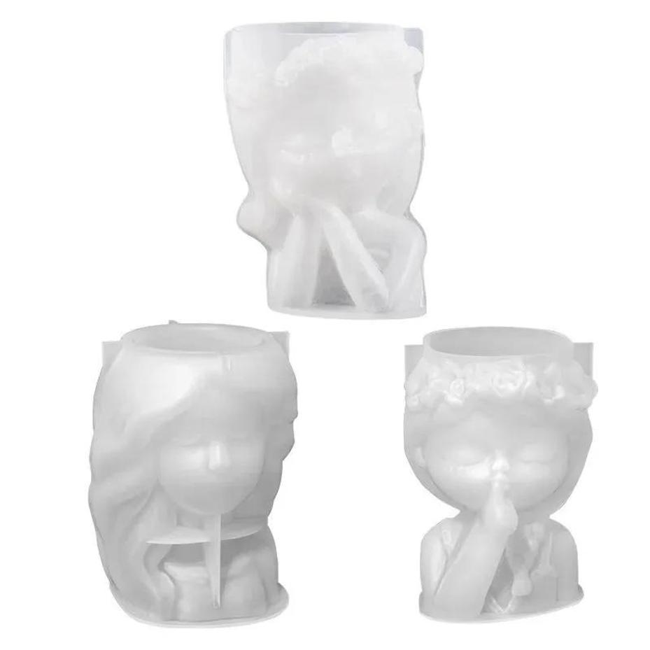 1 Pcs Silicone Mold 3D Cute Gi - 3D Printing Pot ulasan dan harga