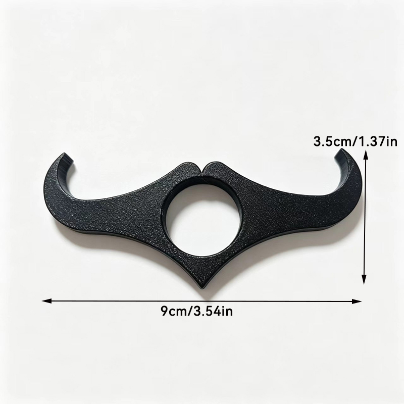 3D Printed Mustache Shape Read - 3D Printing Ring Holder ulasan dan harga