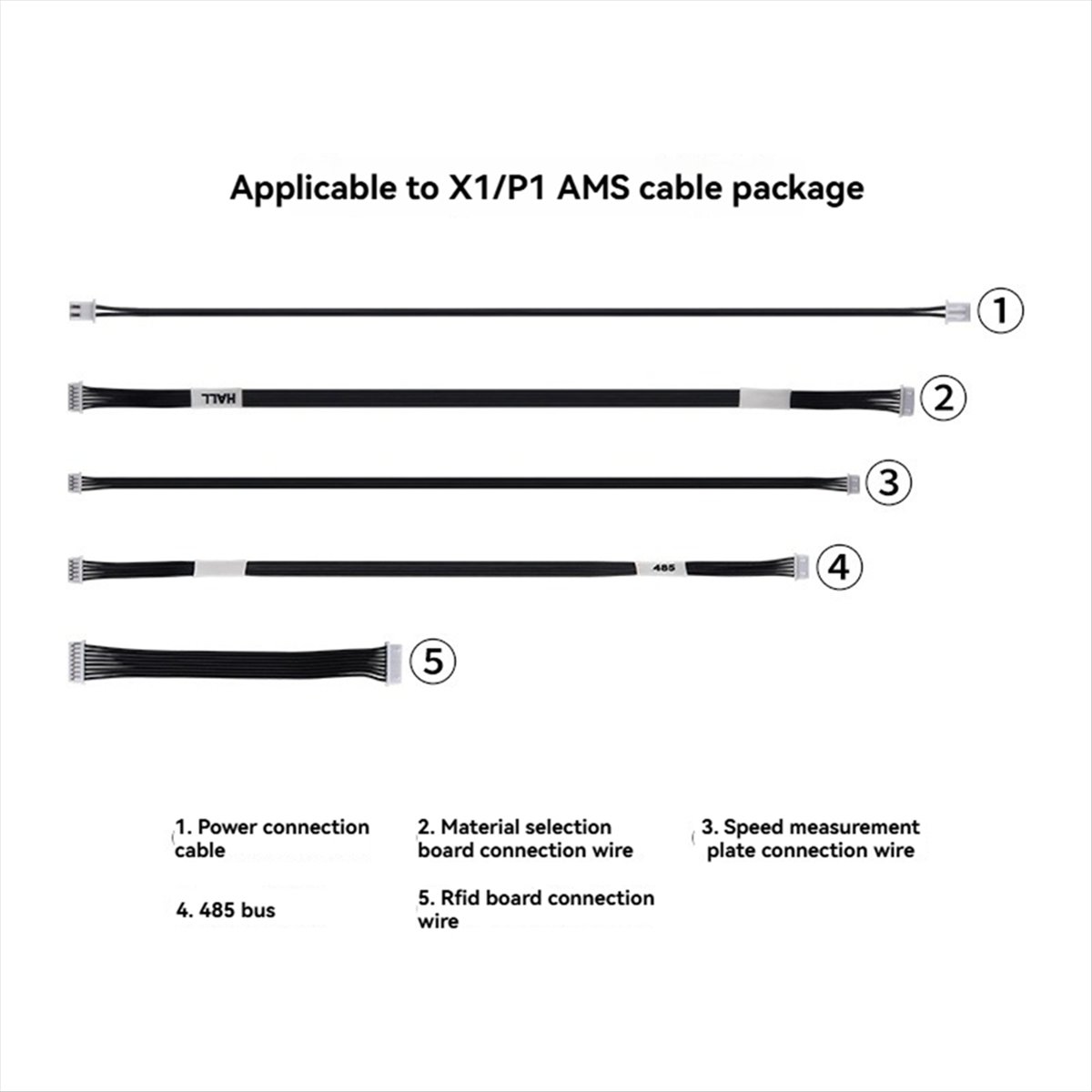 A64I 5PCS Cable Pack High Qual - 3D Printing Quality ulasan dan harga