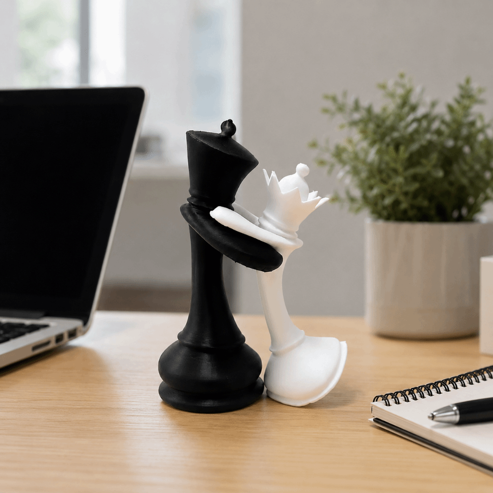 3D Printed Chess Statue Home D - 3D Printing Chess ulasan dan harga