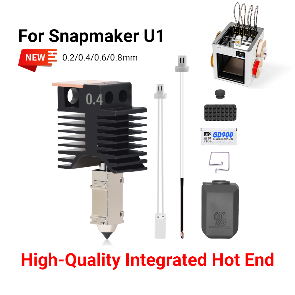 0.2/0.4/0.6/0.8mm Hotend for S - 3D Printing Output ulasan dan harga