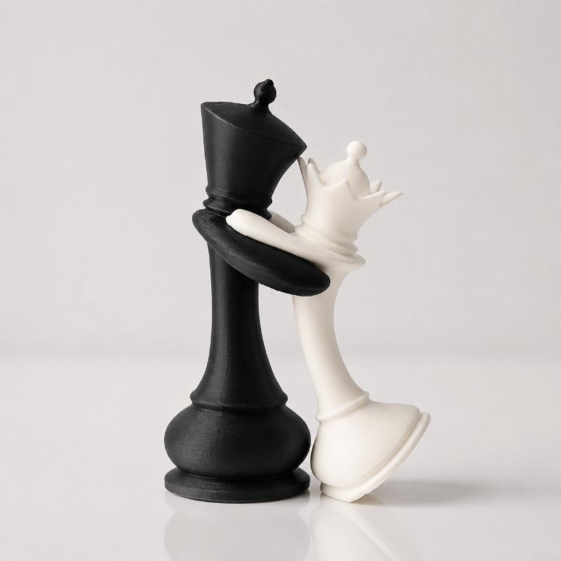 3D Printed Chess King Queen Fi - 3D Printing Chess ulasan dan harga