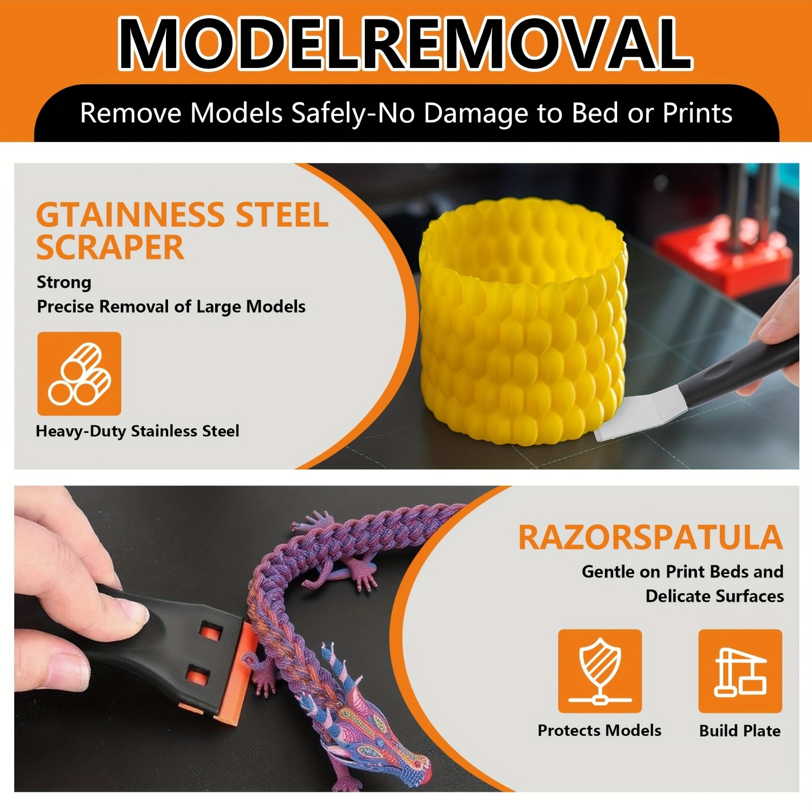 3D Printer Tools Kit, 33pcs 3D - 3D Printing Grinder ulasan dan harga
