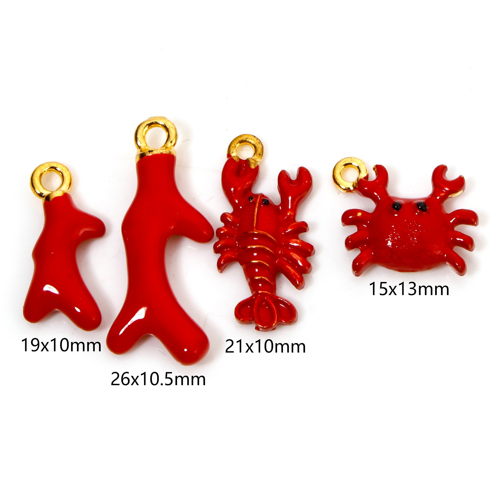10 PCs Zinc Based Alloy Ocean  - 3D Printing Jewellery ulasan dan harga