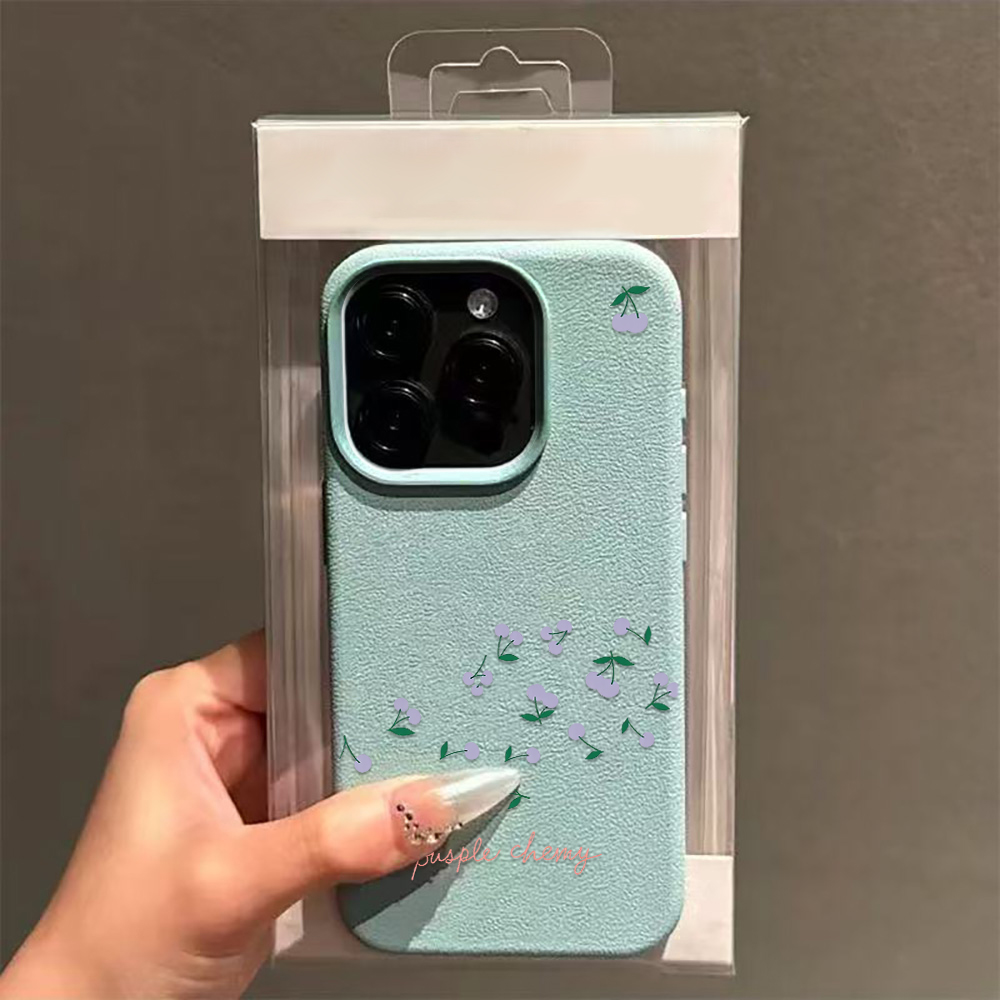 Purple Tiny Flower Text Print  - 3D Printing Iphone ulasan dan harga