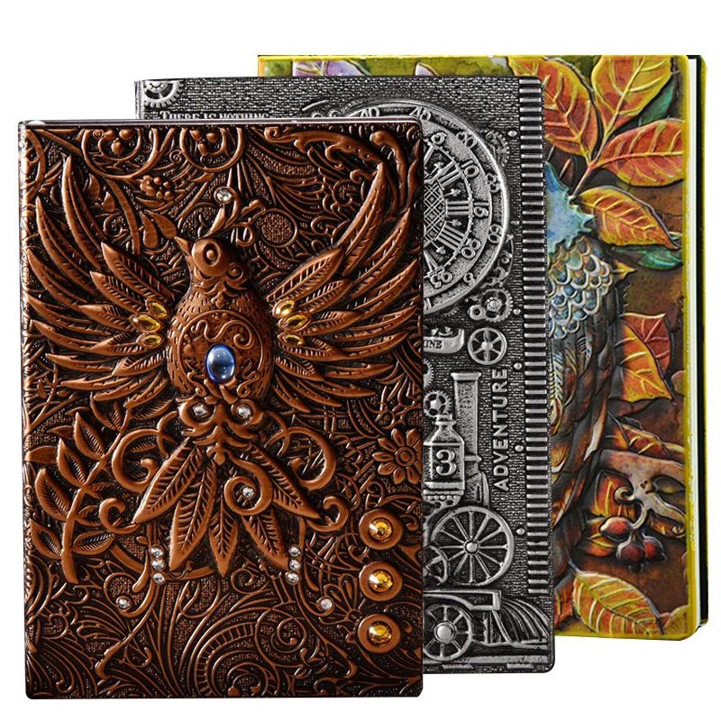 3D Embossed Notebook A5 Animal - 3D Printing Journal ulasan dan harga