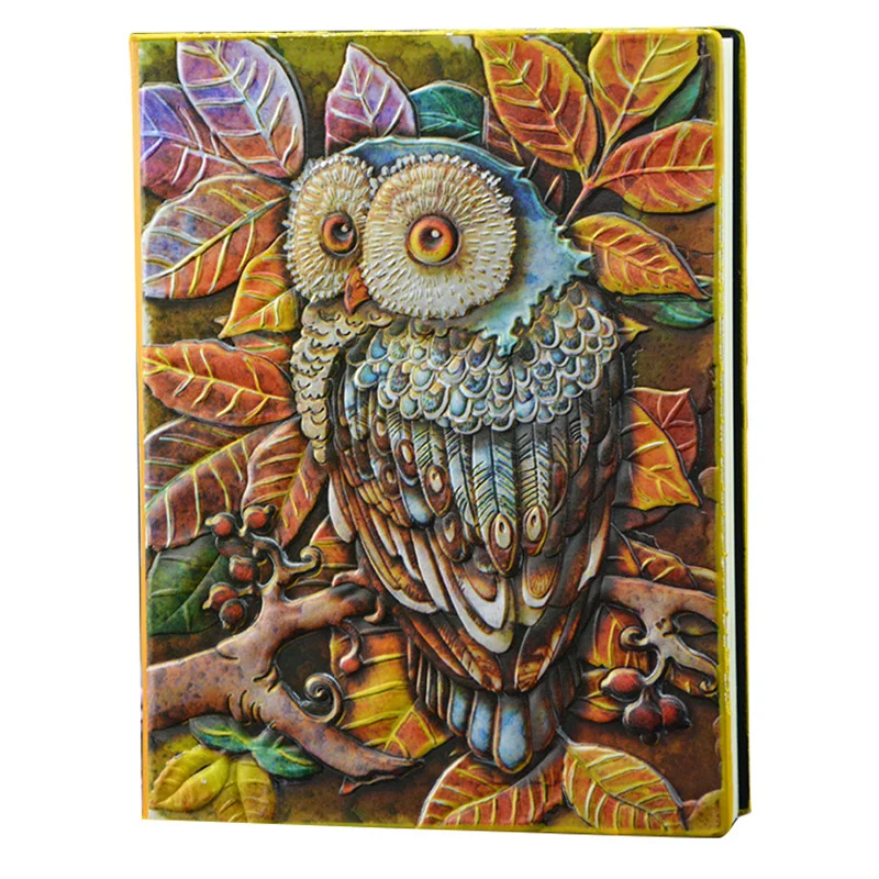 3D Embossed Notebook A5 Animal - 3D Printing Journal ulasan dan harga