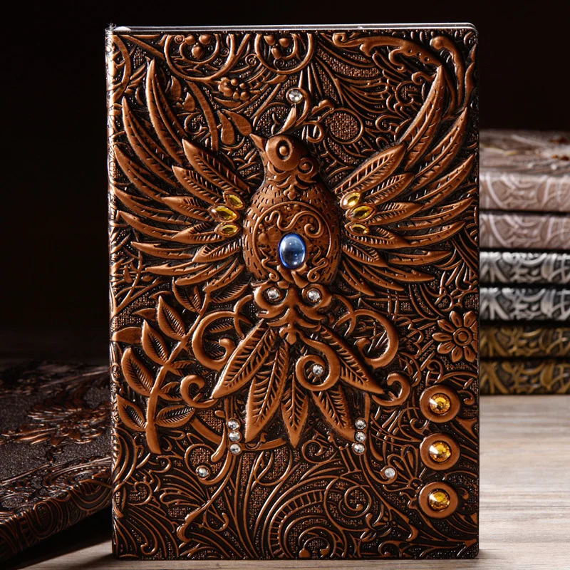 3D Embossed Notebook A5 Animal - 3D Printing Journal ulasan dan harga