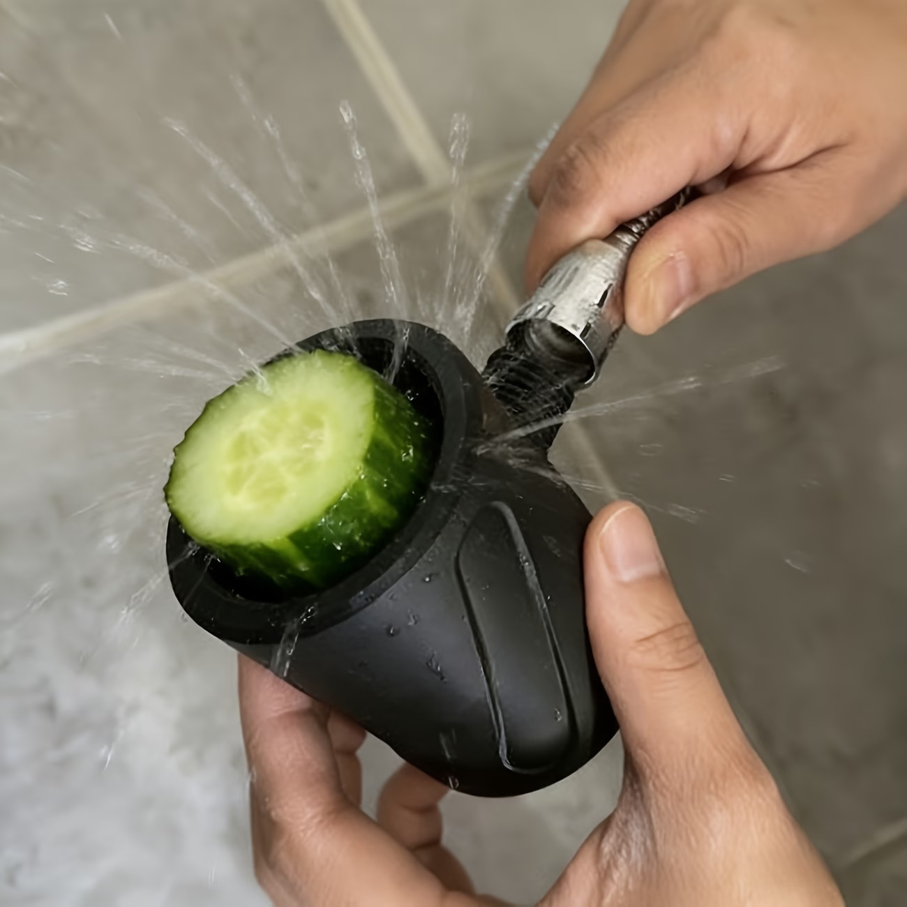 Designed Circular Spray Shower - 3D Printing Plastic ulasan dan harga