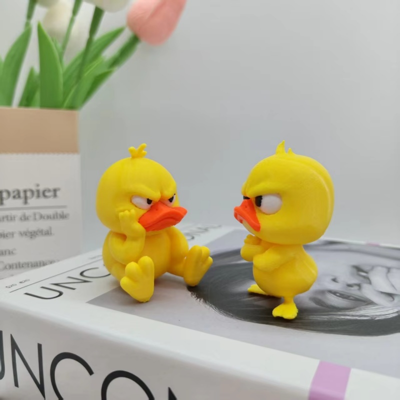 3D Printing Angry Yellow Duck  - 3D Printing Mockup ulasan dan harga