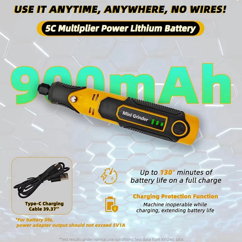 Cordless Mini Grinder Kit 3D P - 3D Printing Grinder ulasan dan harga
