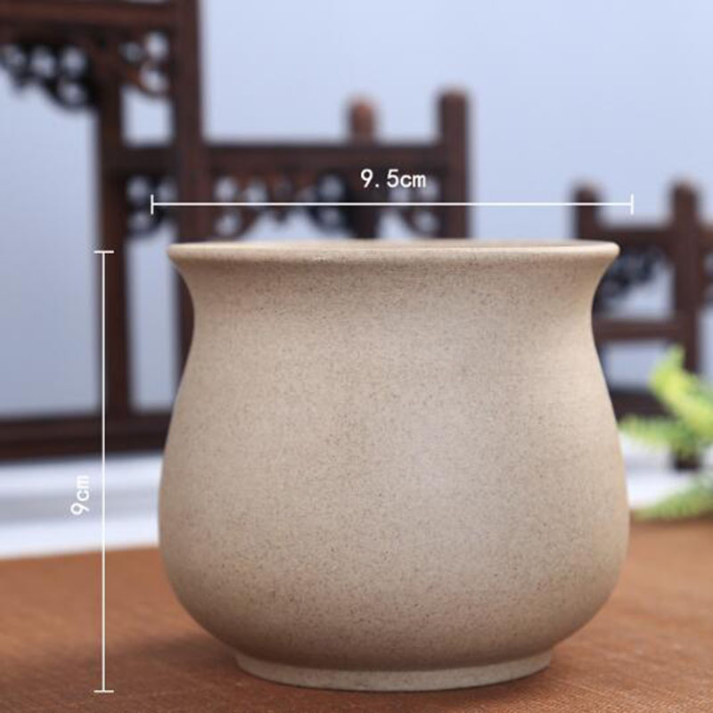 Retro Coarse Pottery Succulent - 3D Printing Pot ulasan dan harga