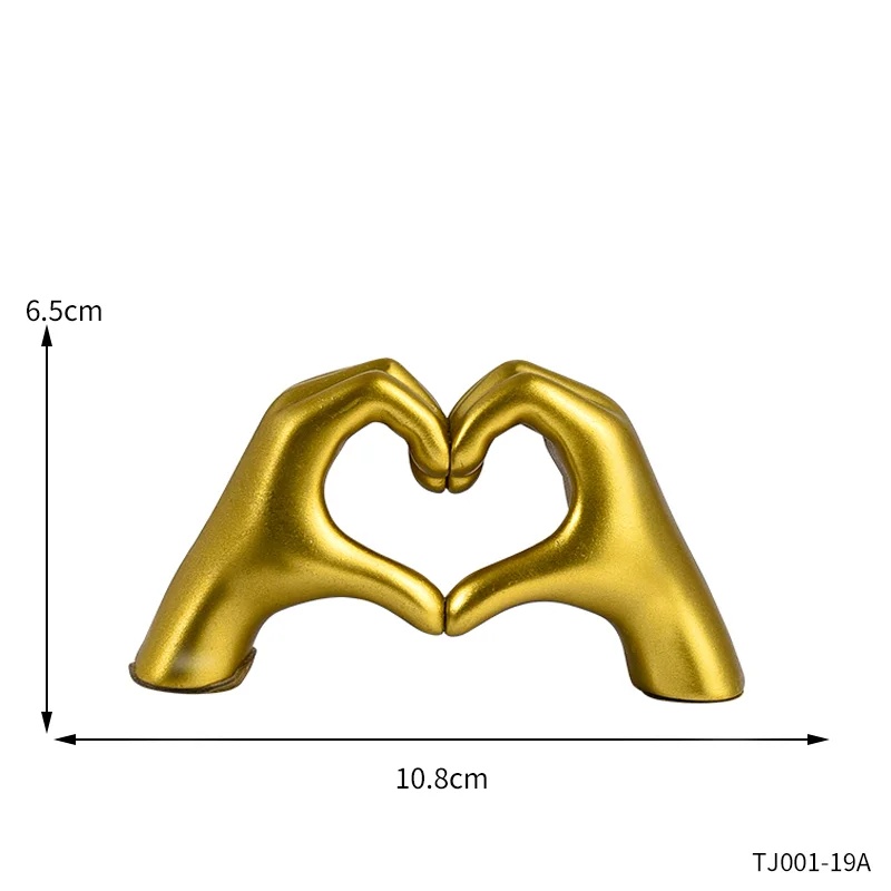 Resin Love Gesture Sculpture D - 3D Printing Chess ulasan dan harga