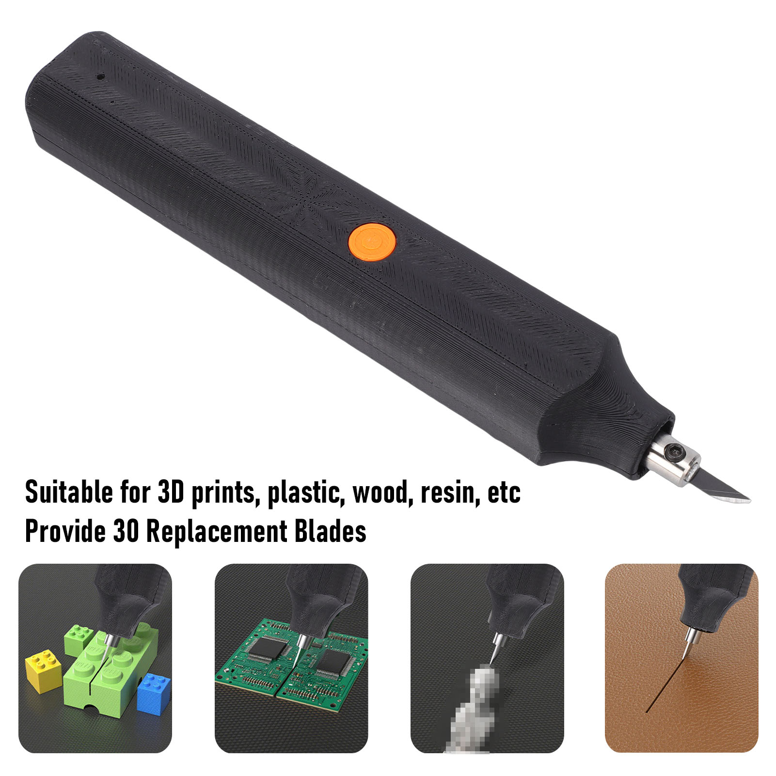 40kHz Ultrasonic Cutter with 3 - 3D Printing Plastic ulasan dan harga