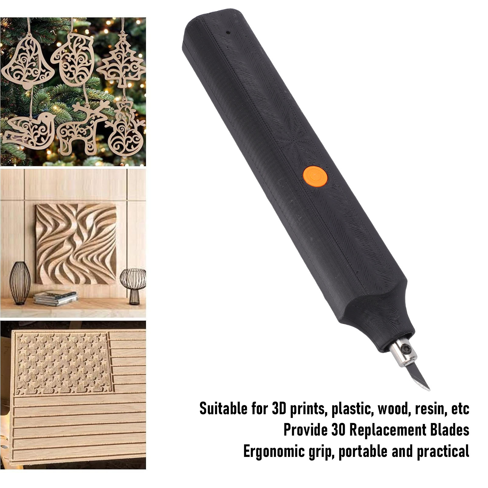 40kHz Ultrasonic Cutter with 3 - 3D Printing Plastic ulasan dan harga