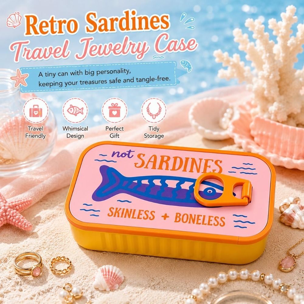 Gifts Plastic Sardine Jewelry  - 3D Printing Jewellery ulasan dan harga