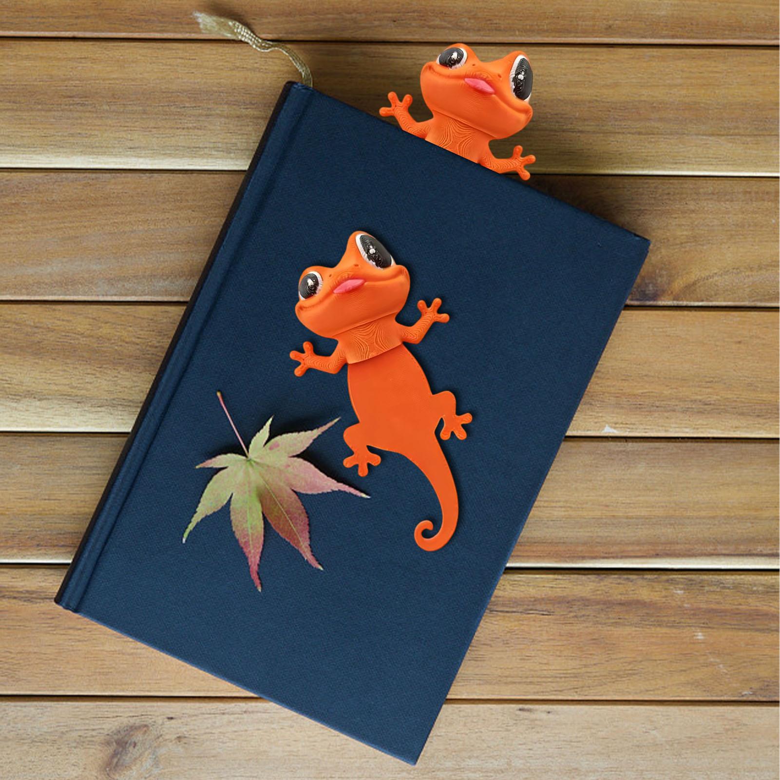 Funny Bookmarks 3D Print Gecko - 3D Printing Journal ulasan dan harga