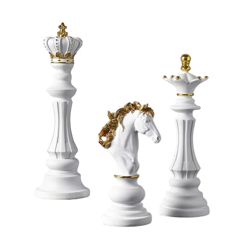 Chess Resin Ornaments Desk Dec - 3D Printing Chess ulasan dan harga