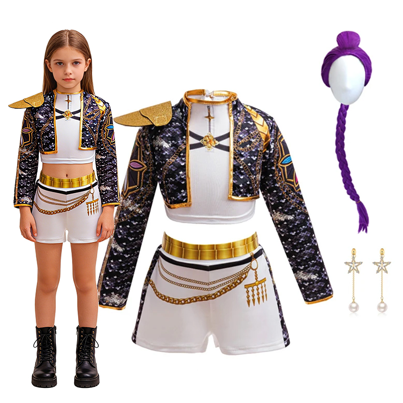 Girls Hip‑Hop 3D Print Gold Tr - 3D Printing Jewellery ulasan dan harga