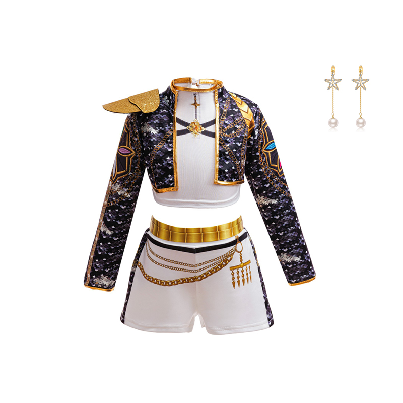 Girls Hip‑Hop 3D Print Gold Tr - 3D Printing Jewellery ulasan dan harga