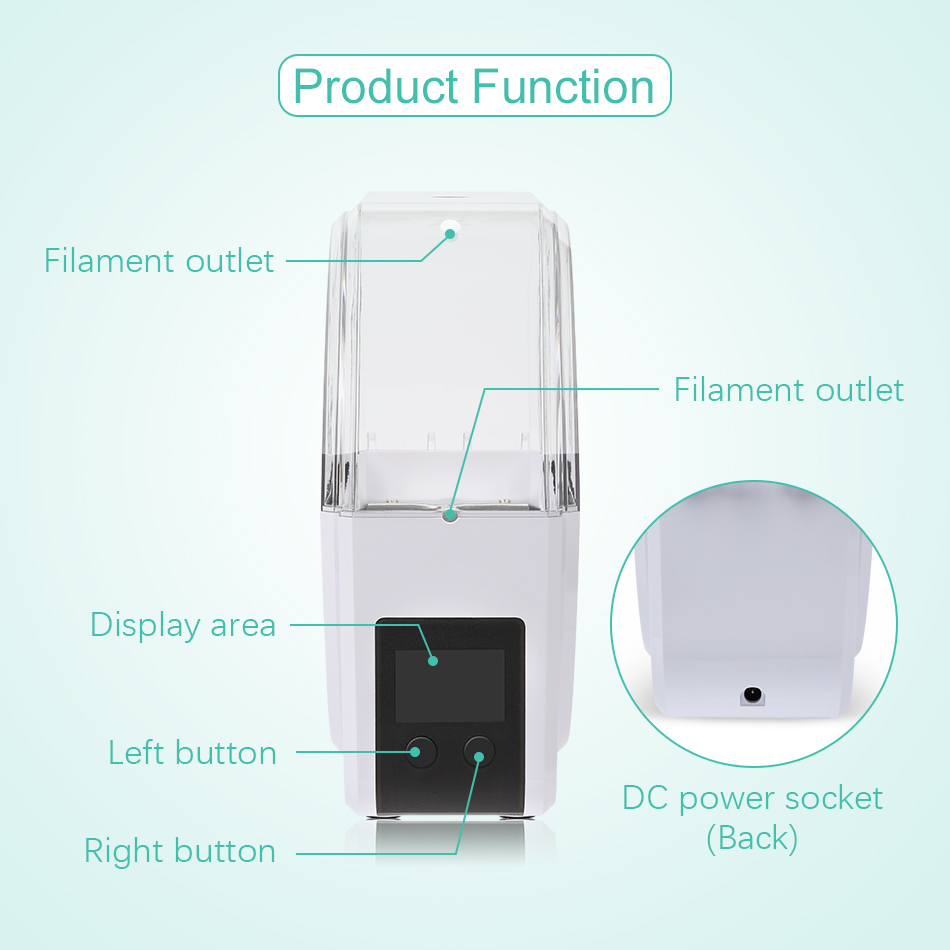 SUNLU Filament Dryer S1 Plus B - 3D Printing Output ulasan dan harga