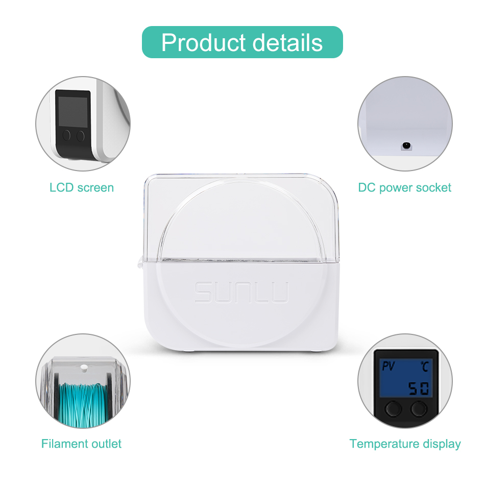 SUNLU Filament Dryer S1 Plus B - 3D Printing Output ulasan dan harga