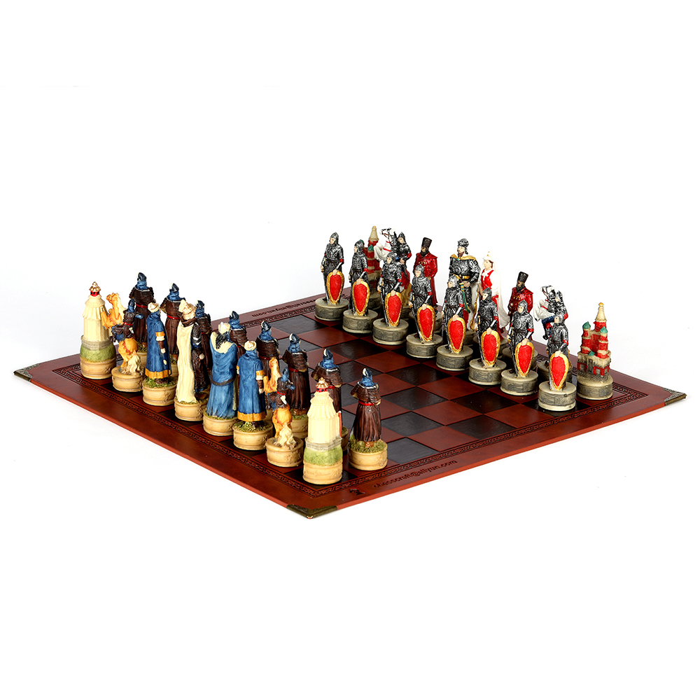 War-themed Chess Set Genghis K - 3D Printing Chess ulasan dan harga