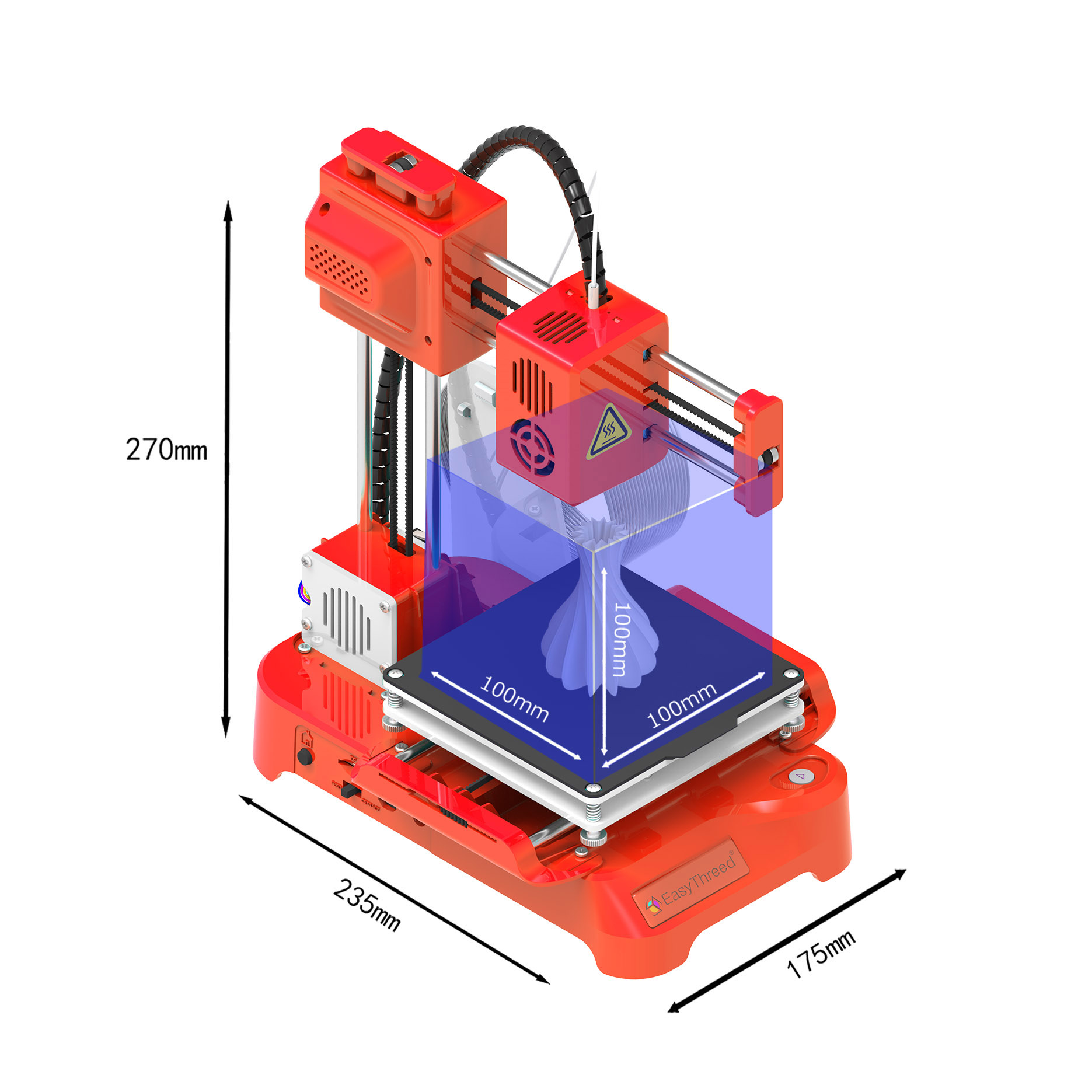 Easythreed 3D Printer K9 Easy  - 3D Printing Output ulasan dan harga
